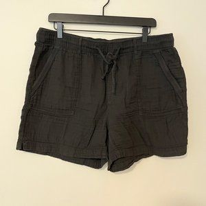 Old Navy Large Cotton Black Shorts